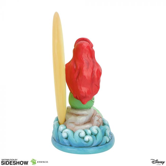 Ariel Sitting on Rock by Moon Figurine - The Little Mermaid - Sideshow Collectibles