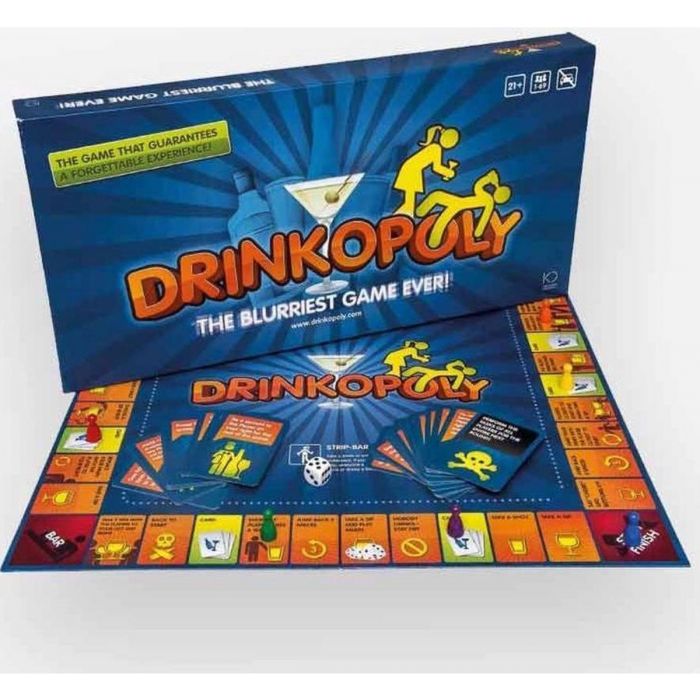 Drinkopoly - The blurriest game ever! - English