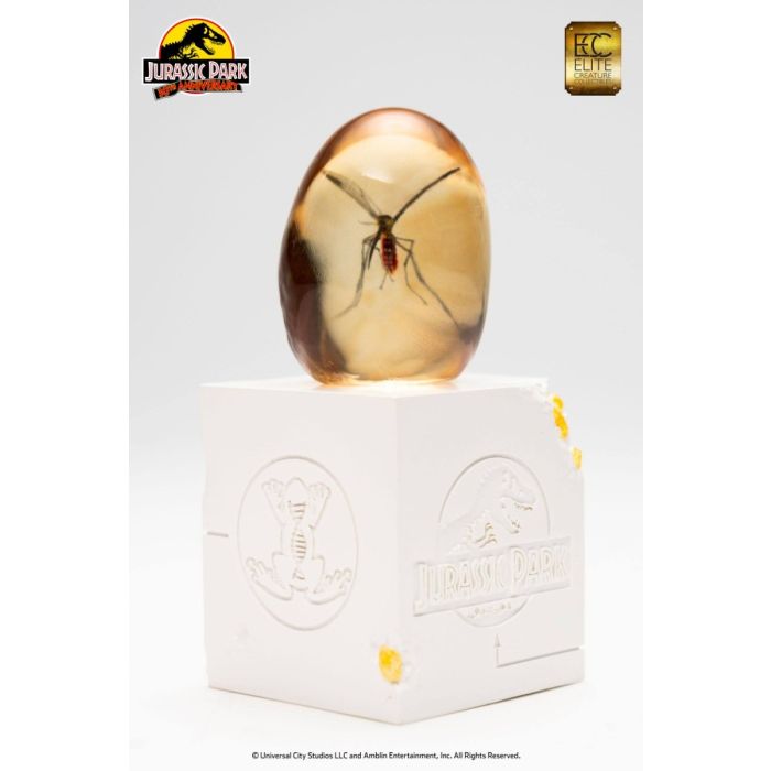 Elephant Mosquito in Amber Statue - Elite Creature Collectibles - Jurassic Park
