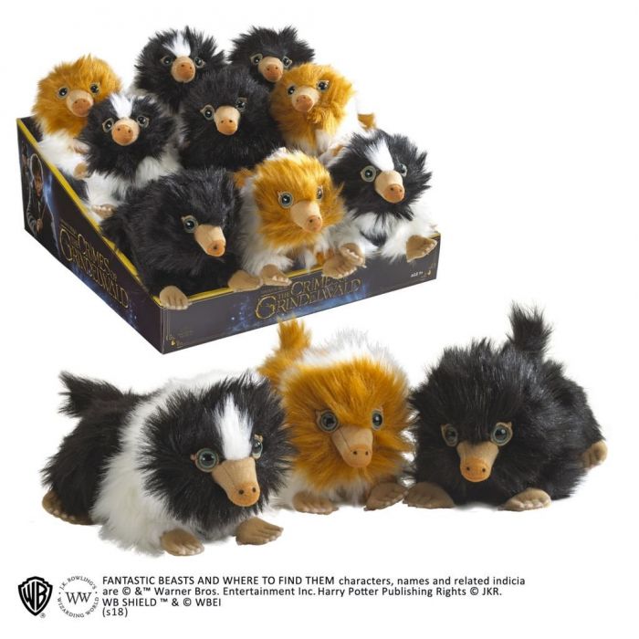 Fantastic Beasts and Where to Find Them 2 - Baby Niffler Plush Black/White
