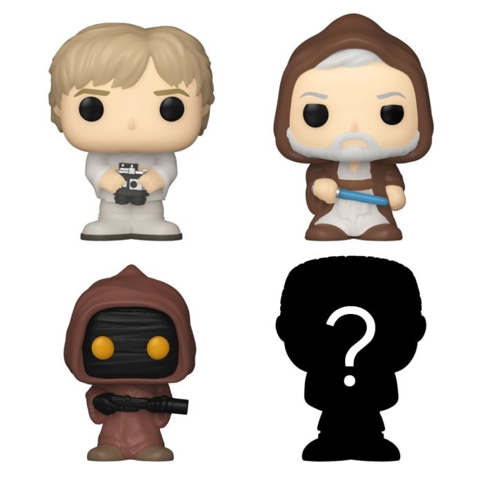 Luke, Obi-Wan, Jawa and mystery chase - Funko Bitty Pop! - Star Wars
