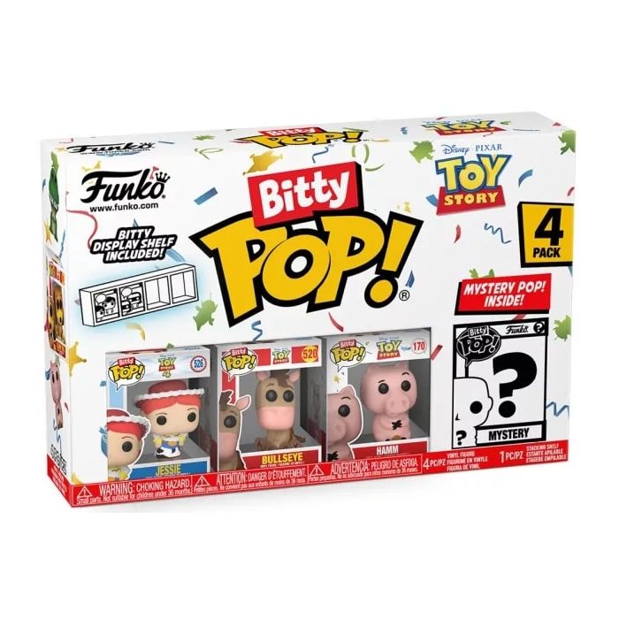 Jessie, Bulsseye, Hamm and mystery chase - Funko Bitty Pop! - Toy Story
