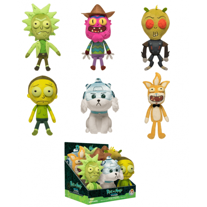 Funko Plushies: Rick and Morty - Squanchy
