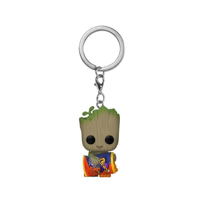 Groot with Cheese Puffs - Funko Pocket Pop! - I Am Groot