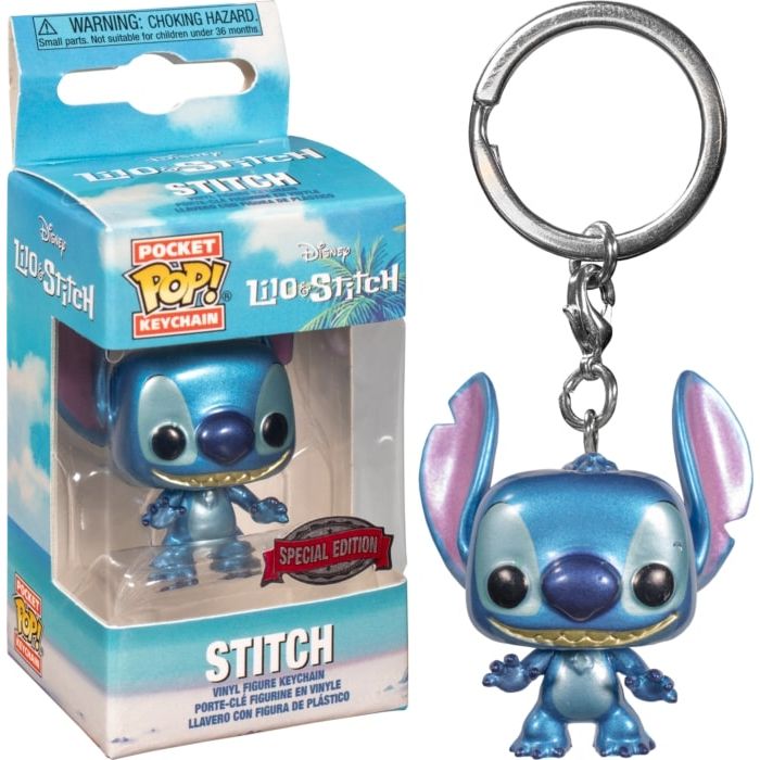 Stitch (Metallic) - Funko Pocket Pop! - Lilo & Stitch