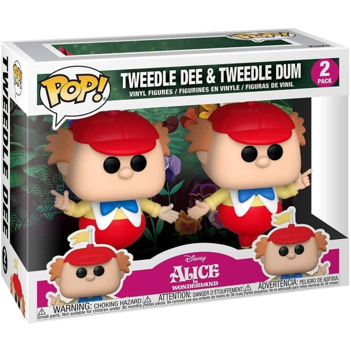 Tweedle Dee & Dum - Funko Pop! Disney 2-Pack - Alice in Wonderland (70th)