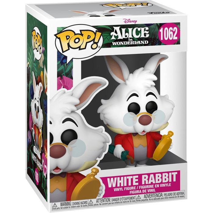 White Rabbit with Watch - Funko Pop! Disney - Alice in Wonderland (70th)