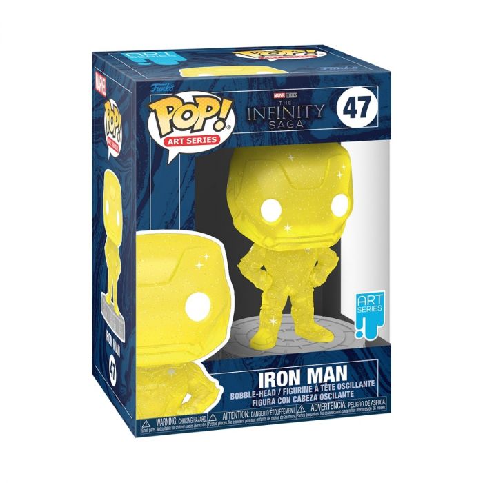 Iron Man (Yellow) - Funko Pop! Artist Series - Marvel Infinity Saga