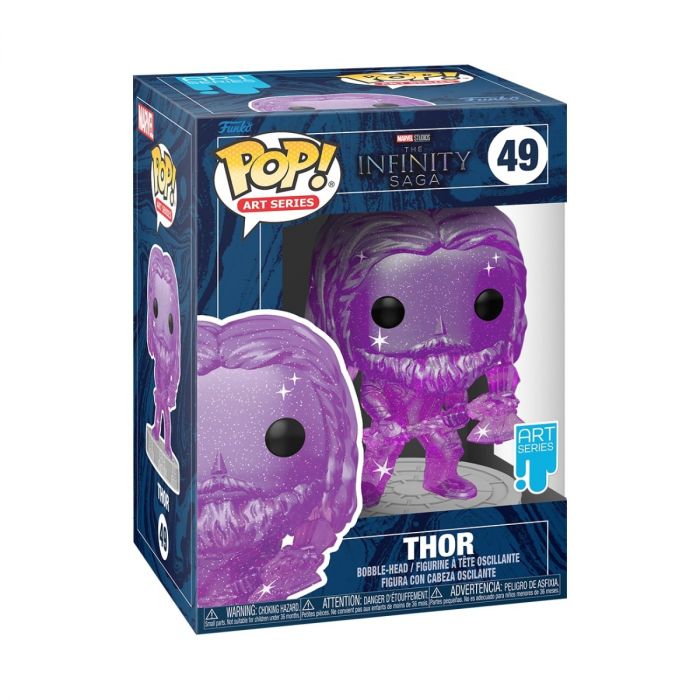 Thor (Purple) - Funko Pop! Artist Series - Marvel Infinity Saga