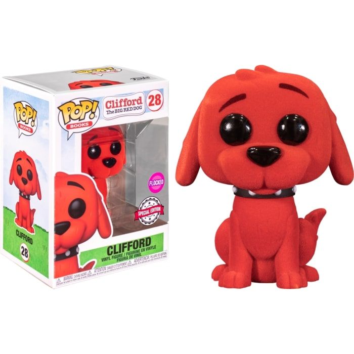 Clifford (Flocked) - Funko Pop! - Clifford the Big Red Dog