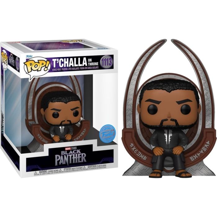 T'Challa on Throne - Funko Pop! Deluxe - Black Panther