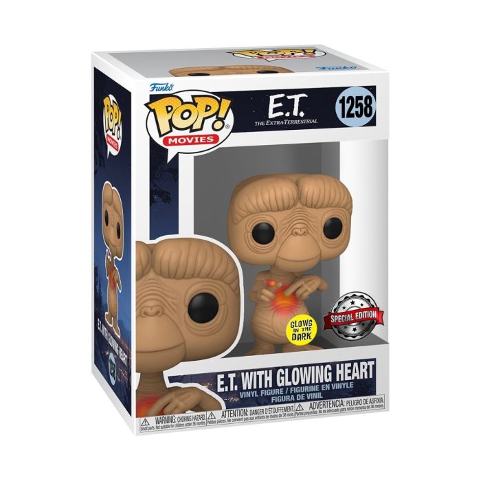 E.T. with Heart (GITD) - Funko Pop! - E.T.
