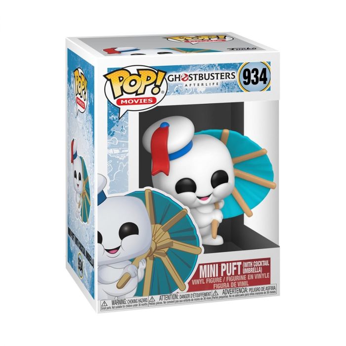 Mini Puft with Cocktail Umbrella - Funko Pop! - Ghostbusters: Afterlife