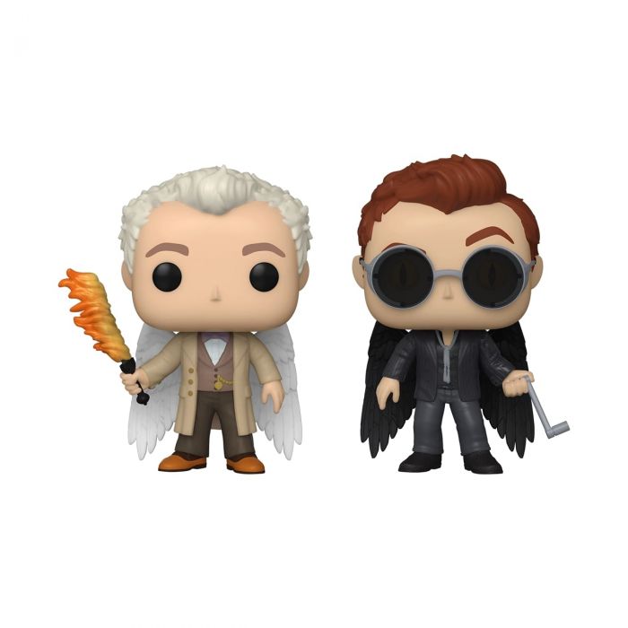Aziraphel & Crowley with Wings - Funko Pop! TV 2-pack - Good Omens