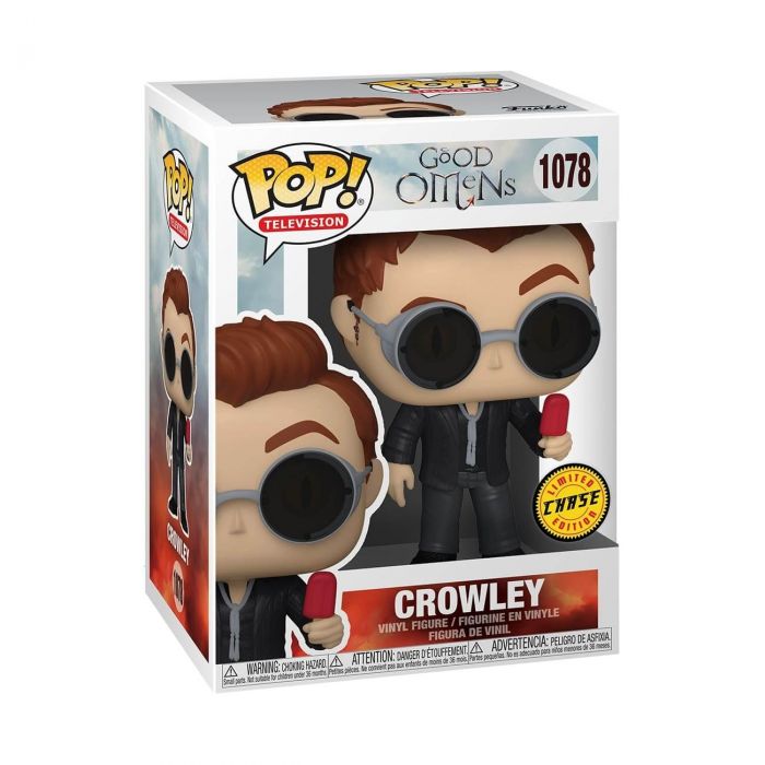 Crowley with Ice Cream (Chase) - Funko Pop! TV - Good Omens