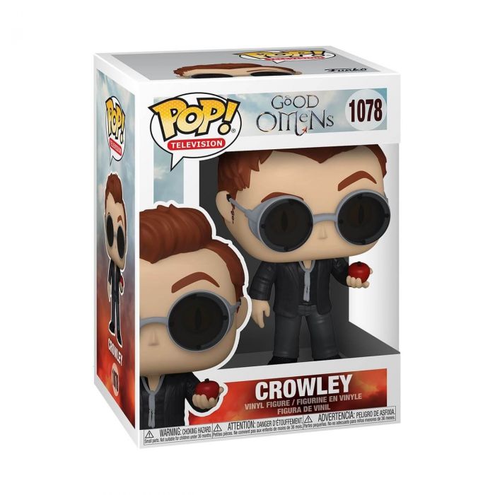 Crowley with Apple - Funko Pop! TV - Good Omens