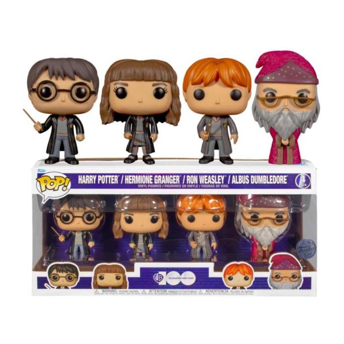Harry, Hermione, Ron en Albus - Funko Pop! Harry Potter - 4-pack