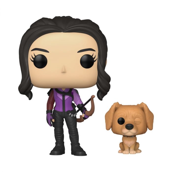 Kate Bishop with Lucky the Pizza Dog - Funko Pop! Marvel - Hawkeye