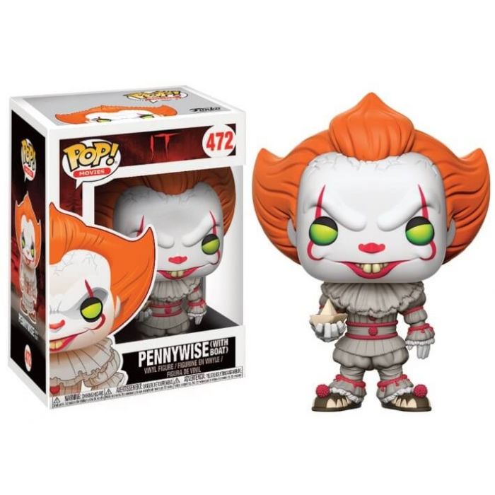 Funko Pop! IT 2017 - Pennywise Pennywise With Boat [BOX DAMAGE]