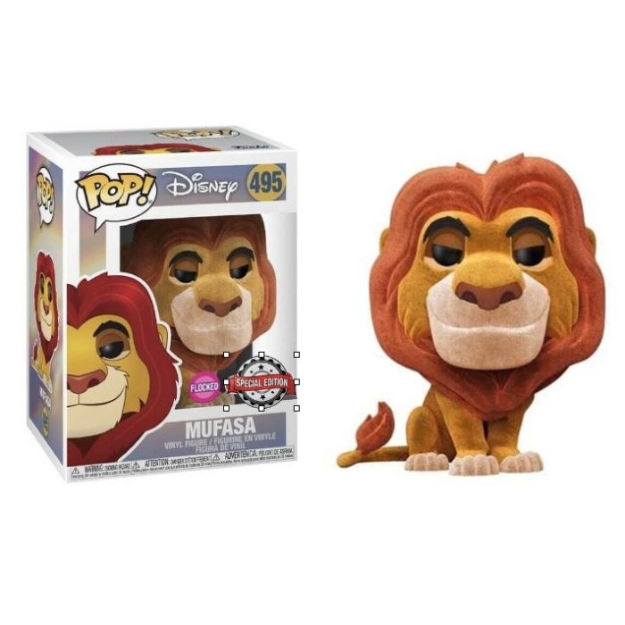 Mufasa (Flocked) - Funko Pop! - Lion King