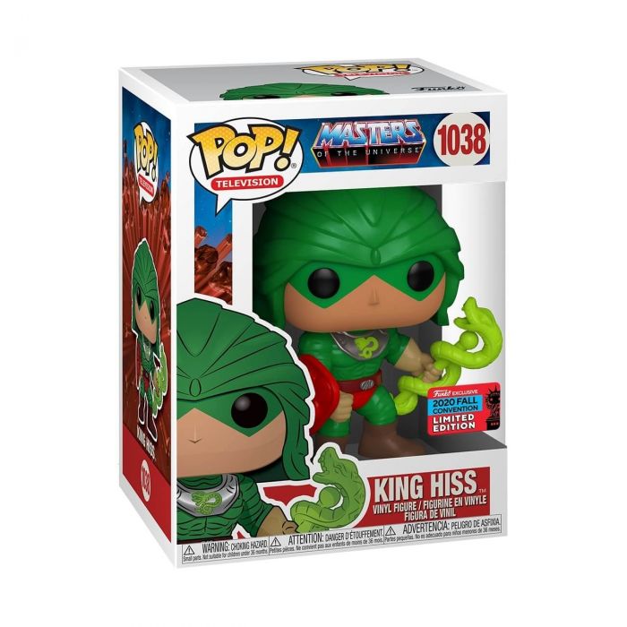 King Hiss Summer Convention Exclusive - Funko Pop! - Masters of the Universe