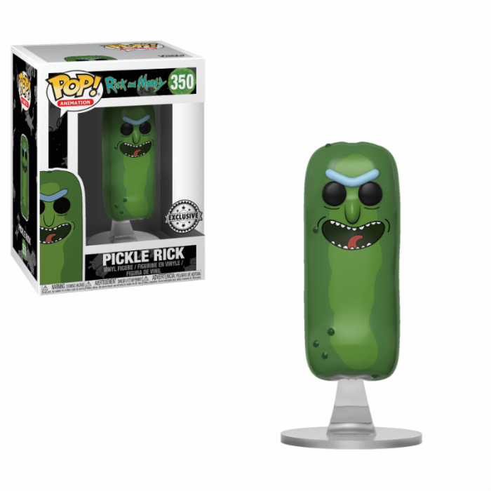 Funko Pop! Rick & Morty - Pickle Rick (No Limbs) Limited Edition