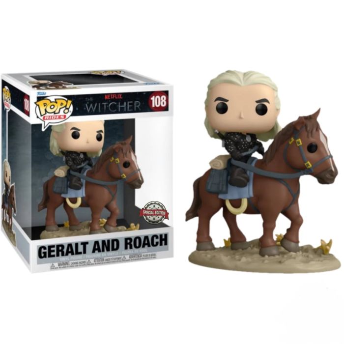 Geralt and Roach - Funko Pop! Ride - The Witcher