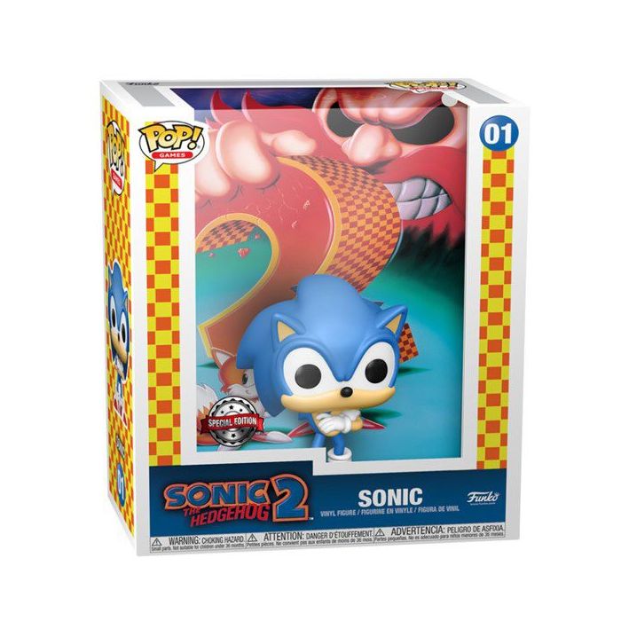 Sonic - Funko Pop! Game Cover - Sonic the Hedgehog