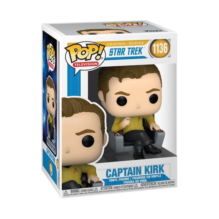 Captain Kirk in Chair - Funko Pop! - Star Trek