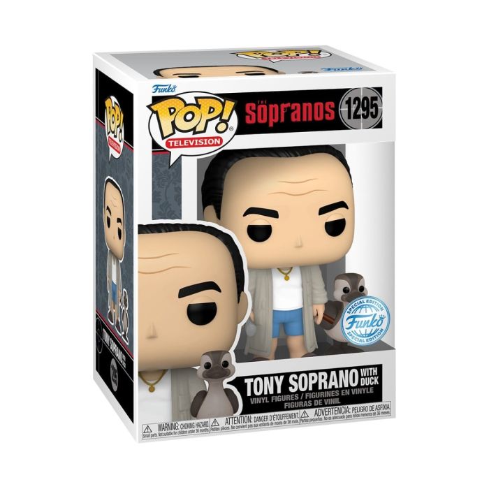 Tony in Robe with Duck - Funko Pop! - The Sopranos