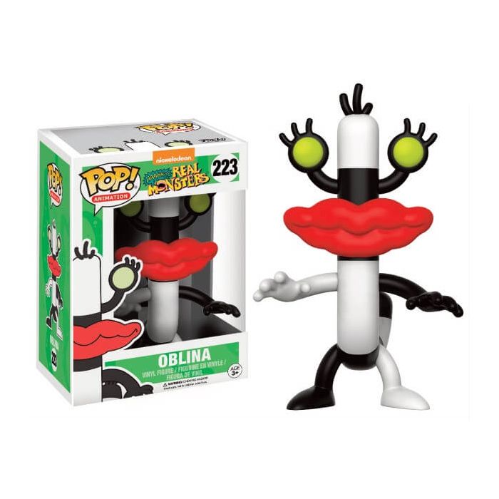 Funko Pop! TV: Nickelodeon 90's TV Aaahh!!! Real Monsters - Oblina [DAMAGED BOX]