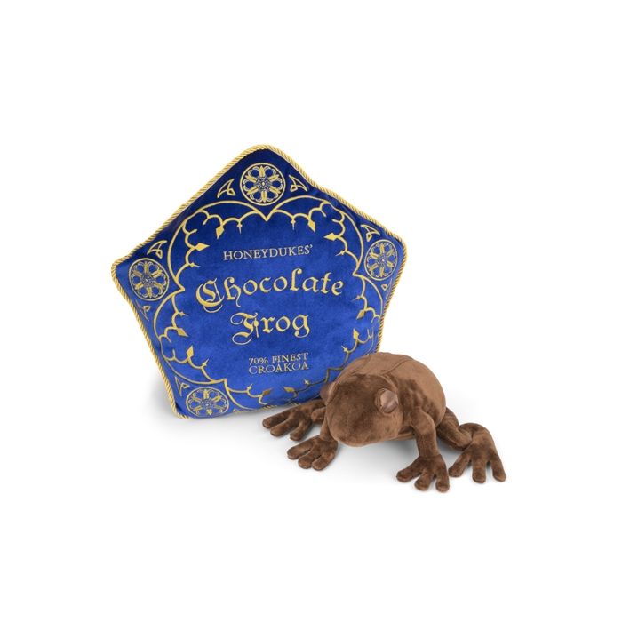Harry Potter - Chocolate Frog cushion and plush