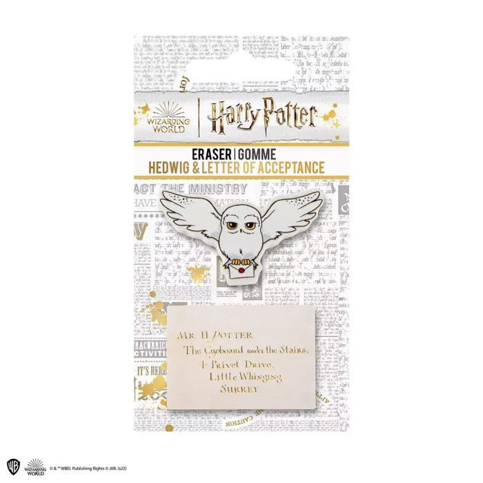 Harry Potter - Hedwig and Letter Set of 2 Erasers