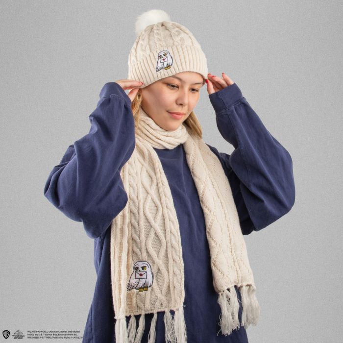 Hedwig Beanie and Scarf Set - Harry Potter