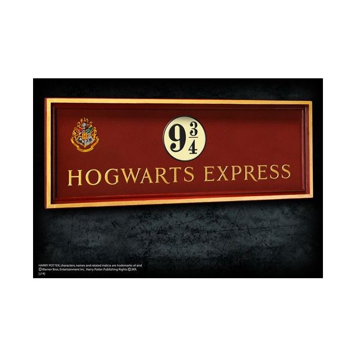 Harry Potter - Hogwarts 9 3/4 sign