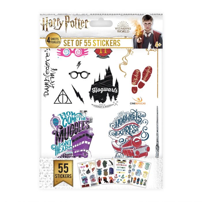 Harry Potter - Sticker Set (55 stuks)
