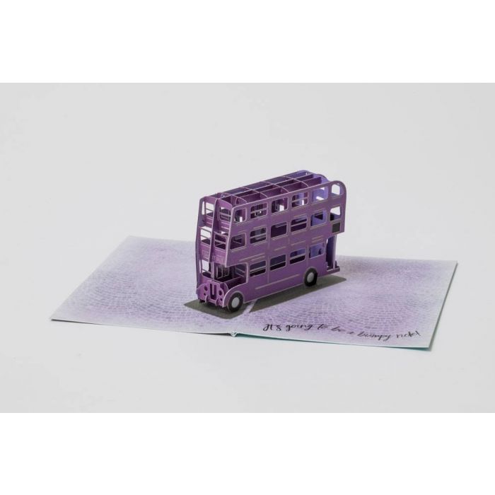 Harry Potter - Knight Bus 3D Pop-Up Greeting Card