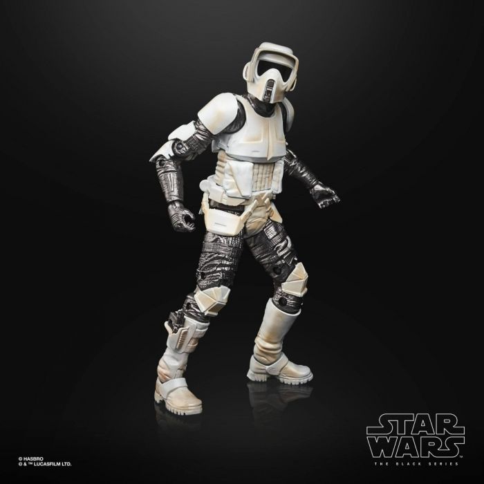Star Wars: The Mandalorian - Scout Trooper Carbonized Action Figure
