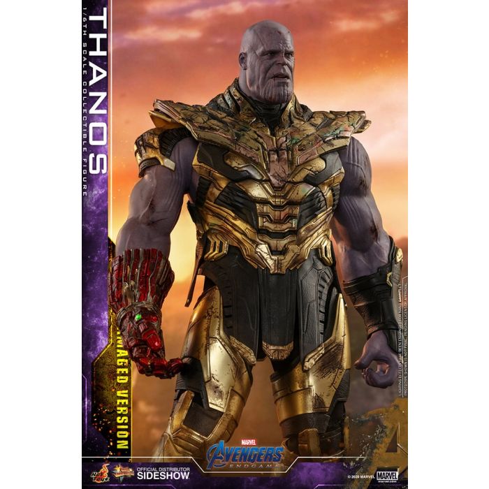 Thanos (Battle Damaged Version) 1:6 scale Figure - Avengers Endgame - Hot Toys