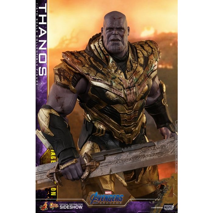 Thanos (Battle Damaged Version) 1:6 scale Figure - Avengers Endgame - Hot Toys
