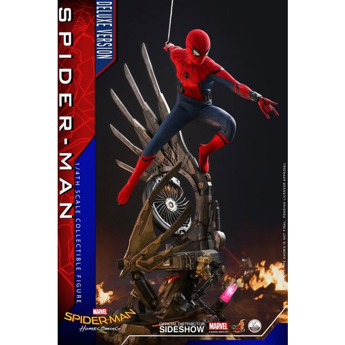 Hot Toys: Spider-Man: Homecoming - Spider-Man Deluxe 1:4 scale Figure