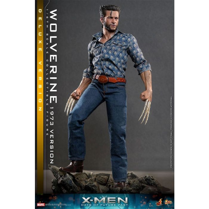 Wolverine 1973 Deluxe Version 1:6 Scale Figure - Hot Toys - X-Men Days of Future Past