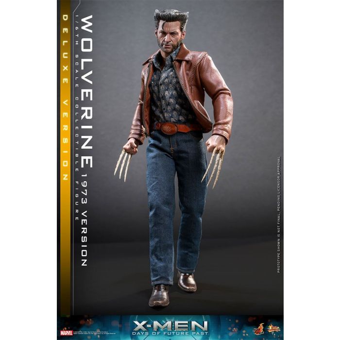 Wolverine 1973 Deluxe Version 1:6 Scale Figure - Hot Toys - X-Men Days of Future Past