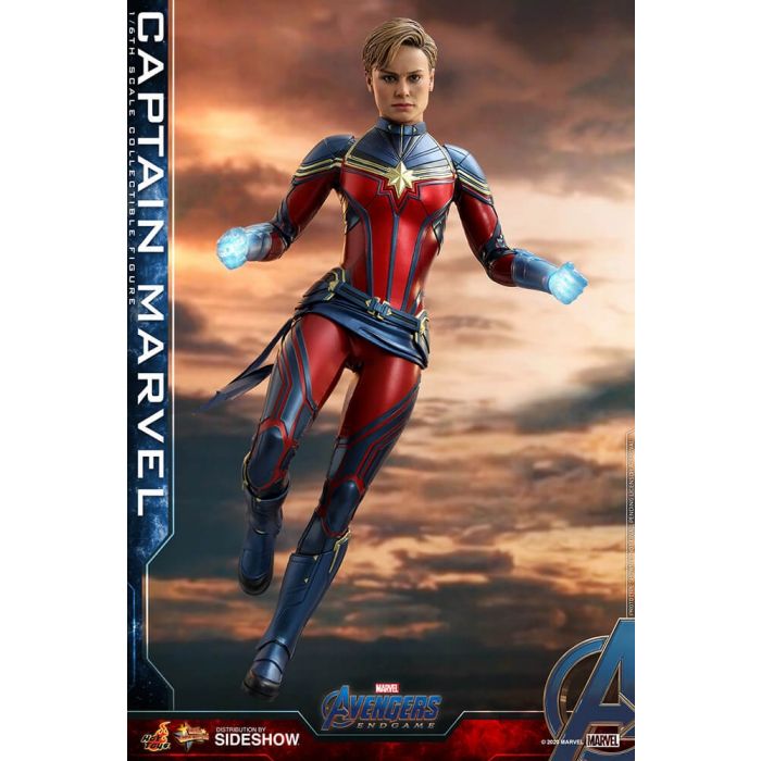Captain Marvel 1:6 scale Figure - Avengers Endgame - Hot Toys