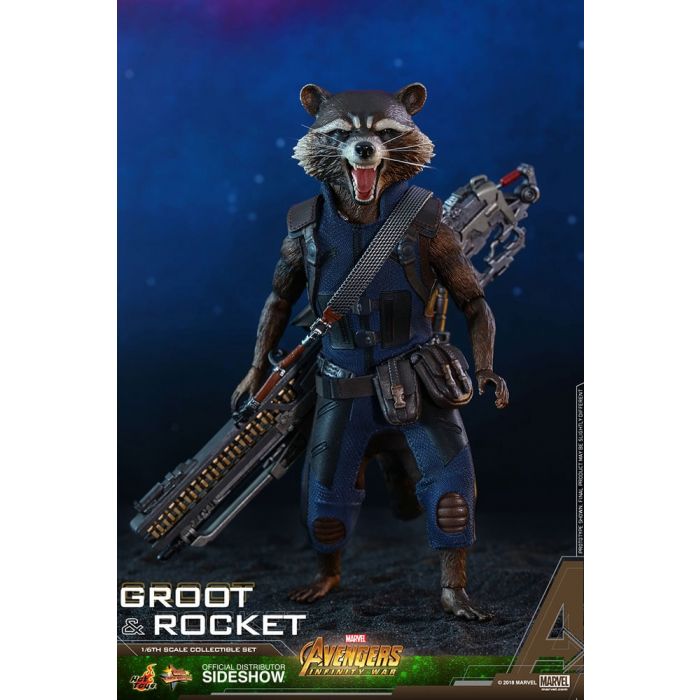 Hot Toys: Avengers Infinity War - Groot and Rocket 1:6 scale Figure 