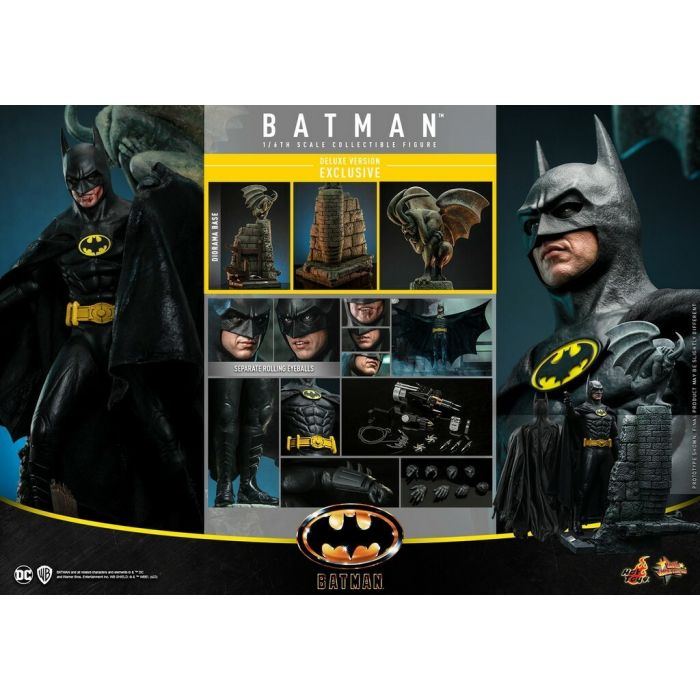 Batman 1:6 Scale Deluxe Figure - Hot Toys - Batman 1989