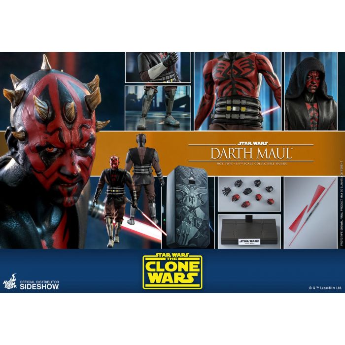 Darth Maul 1:6 scale Figure - Star Wars: The Clone Wars - Hot Toys