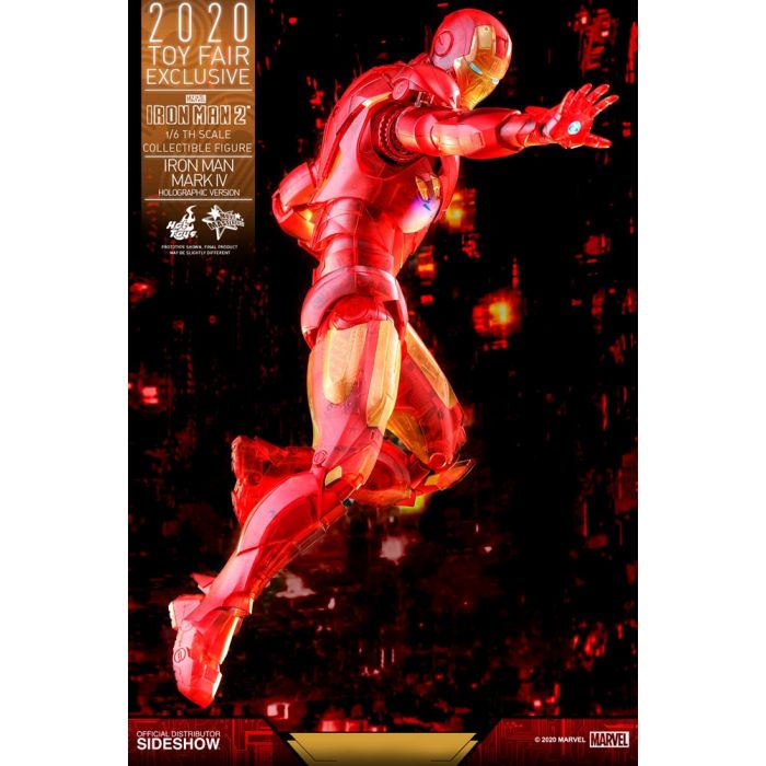 Iron Man Mark IV (Holographic Version) 1:6 scale Figure - Iron Man - Hot Toys
