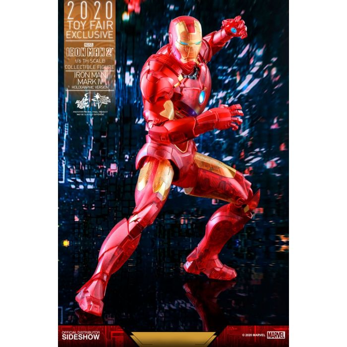 Iron Man Mark IV (Holographic Version) 1:6 scale Figure - Iron Man - Hot Toys