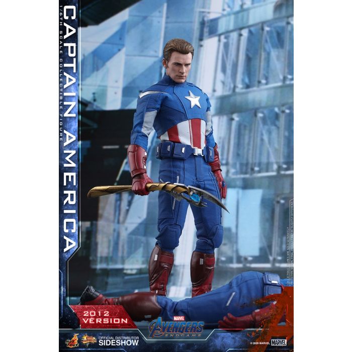 Hot Toys: Avengers Endgame - Captain America (2012 Version) 1:6 scale Figure 